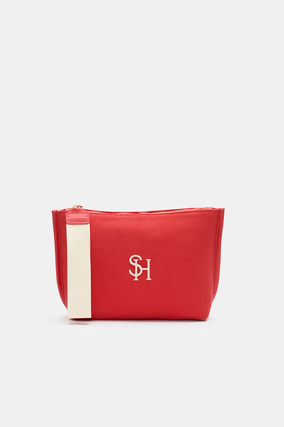 Canvas Pouch  Chilli Red  hi-res