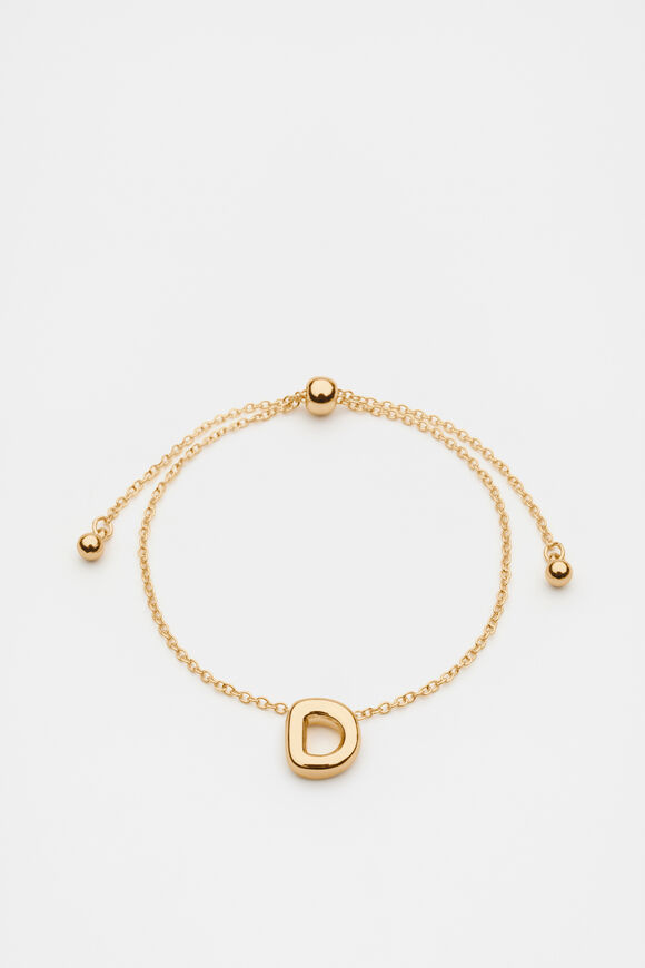 Bubble Letter Bracelet  D  hi-res