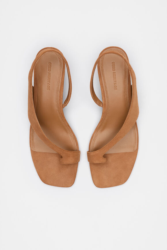 Tamara Slingback Heel  Toffee Suede  hi-res