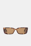 Poppy Rectangle Sunglasses  Dark Tort  hi-res