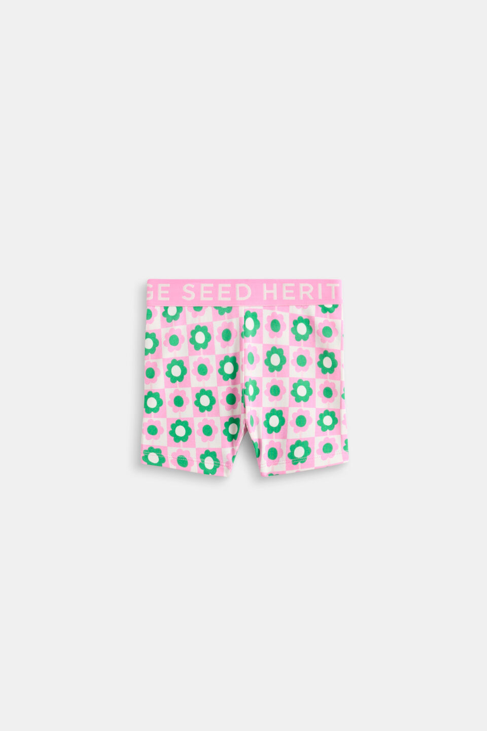 Flower Bike Short  Multi