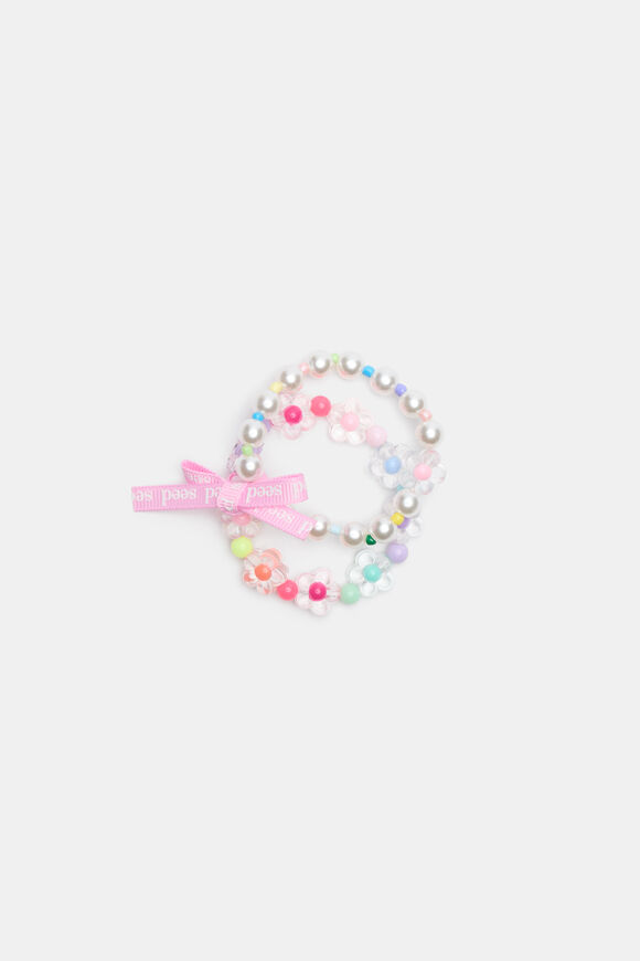 Jumble Bracelet Set  Pearl  hi-res
