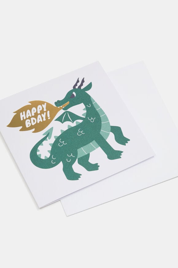 Happy B'day Dragon Card  Multi  hi-res