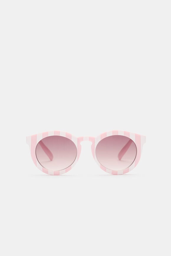 Child Stripe Sunglasses  Pink Lemonade  hi-res