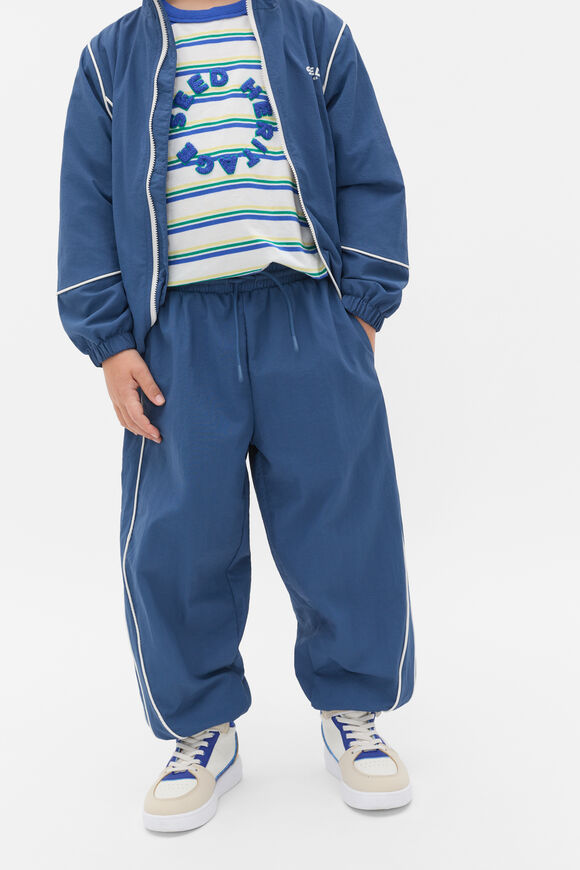 Core Piped Parachute Pant  Washed Navy  hi-res