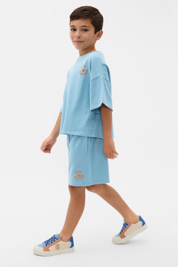 Bubble Logo Track Short  Nebula Blue  hi-res
