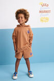 Bubble Logo Track Short  Nutmeg  hi-res