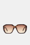 Erin Oversized Sunglasses  Dark Tort  hi-res