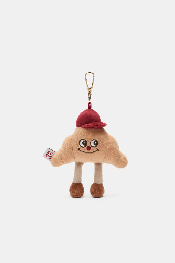 Croissant Bag Charm  Multi  hi-res