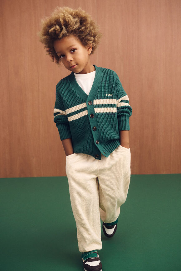 Varsity Cardigan  Jungle Green  hi-res