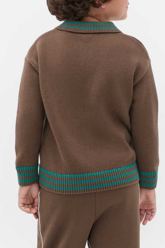 Retro Logo Knit  Cacao  hi-res