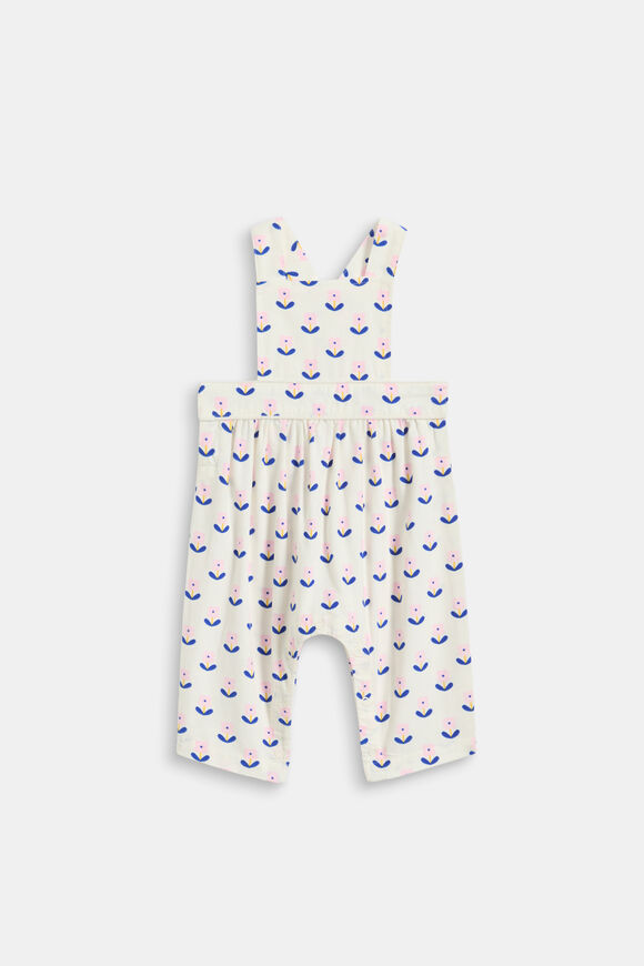 Cord Floral Overall  Classic Cream  hi-res