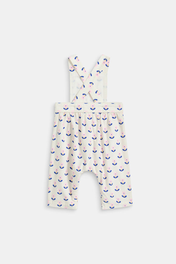 Cord Floral Overall  Classic Cream  hi-res