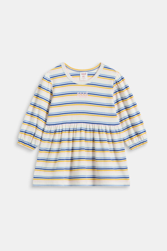 Stripe Rib Dress  Multi  hi-res