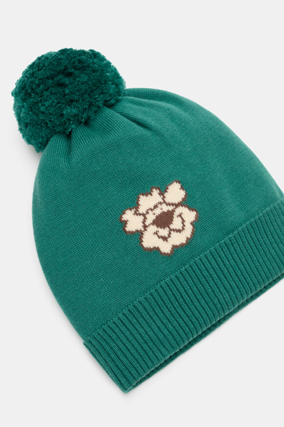 Mini Pups Beanie  Jungle Green  hi-res