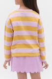 Block Stripe Tee  Orchid  hi-res