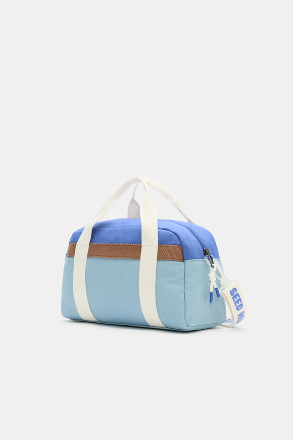 Retro Mini Duffle Bag  Blue Multi  hi-res