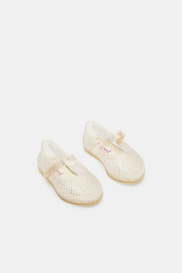 Mini Cage Jelly Ballet  Gold Glitter  hi-res