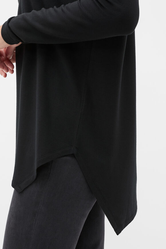 Core Asymmetrical Top  Black  hi-res