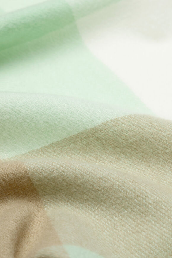 Check Scarf  Soft Moss  hi-res