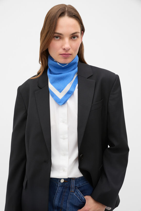Printed Headscarf  Blue Haven  hi-res