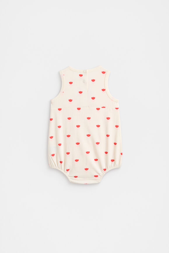 Flower Romper  Vintage Cream  hi-res