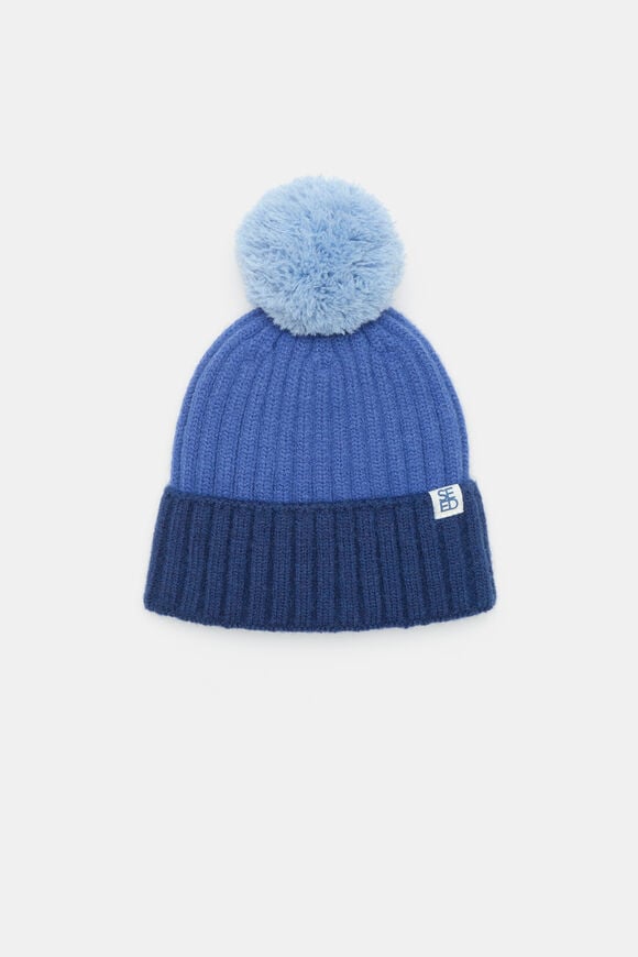 Mini Colourblock Beanie  Multi  hi-res
