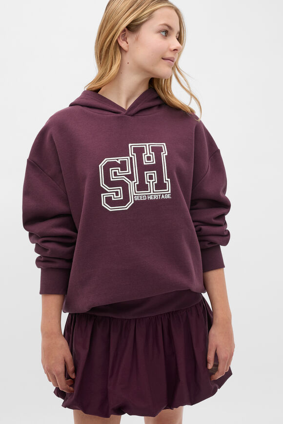 Sporty Logo Hoodie  Mulberry  hi-res