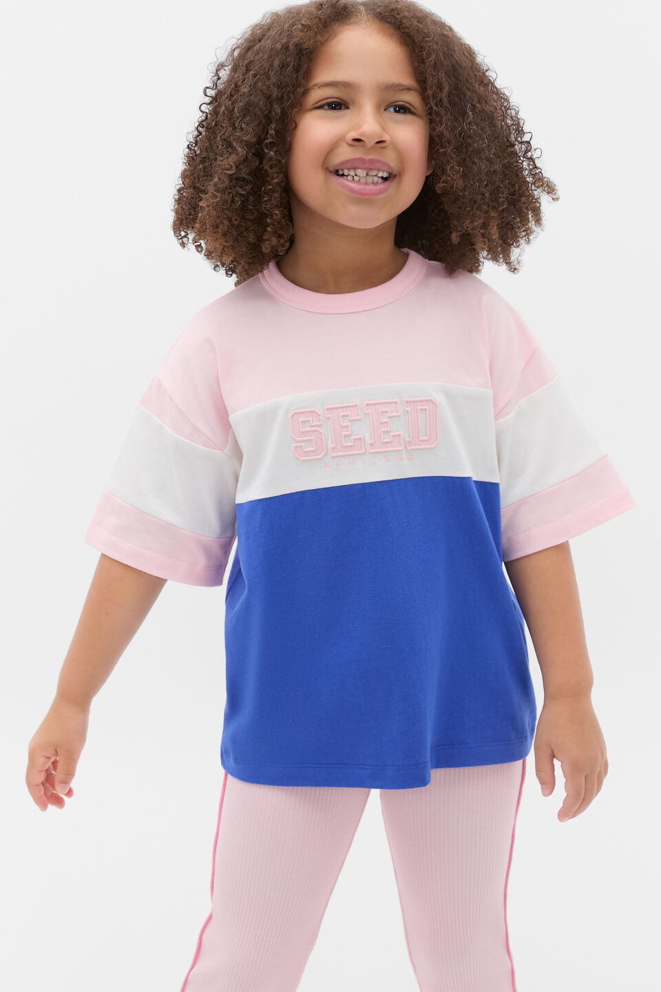 Relaxed Logo Tee  Pink Lemonade