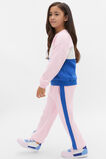 Contrast Panel Track Pant  Pink Lemonade  hi-res