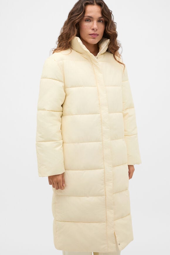 Puffer Coat  Coconut Cream  hi-res