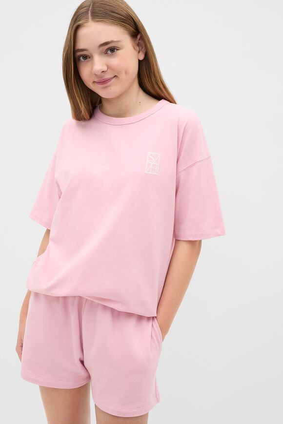 Core Logo Tee  Rose Pink  hi-res