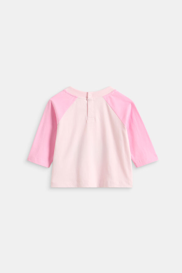 Floral Raglan Tee  Pink Lemonade  hi-res