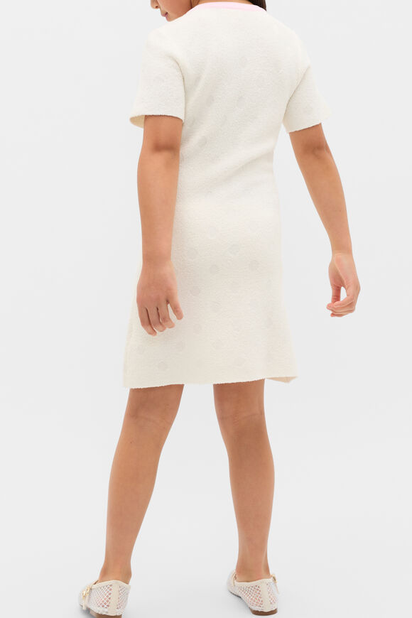 Spot Knit Dress  Classic Cream  hi-res