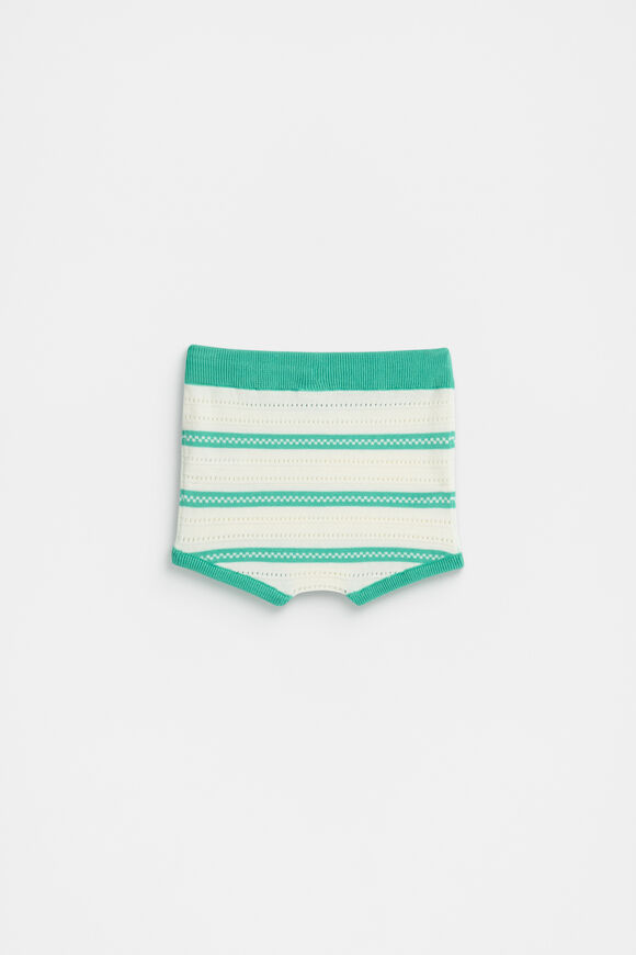 Stripe Knit Bloomer  Classic Cream  hi-res