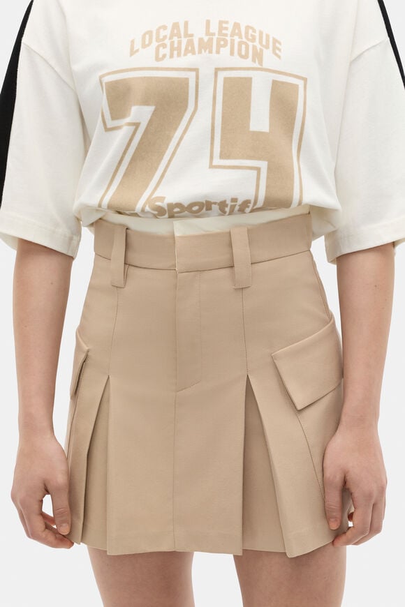 Cargo Pocket Skirt  Sandstone  hi-res