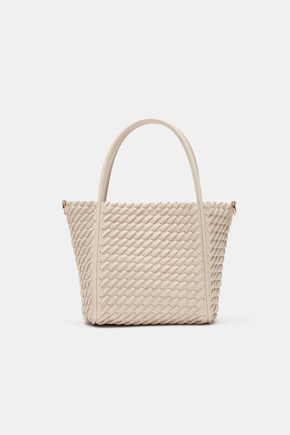 Woven Mini Crossbody Bag  Stone  hi-res