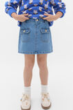 Denim Pocket Skirt  Mid Blue  hi-res
