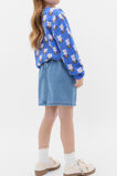 Denim Pocket Skirt  Mid Blue  hi-res