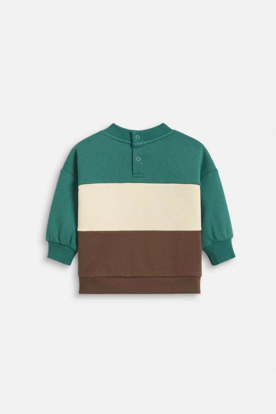 Colourblock Logo Sweat  Multi