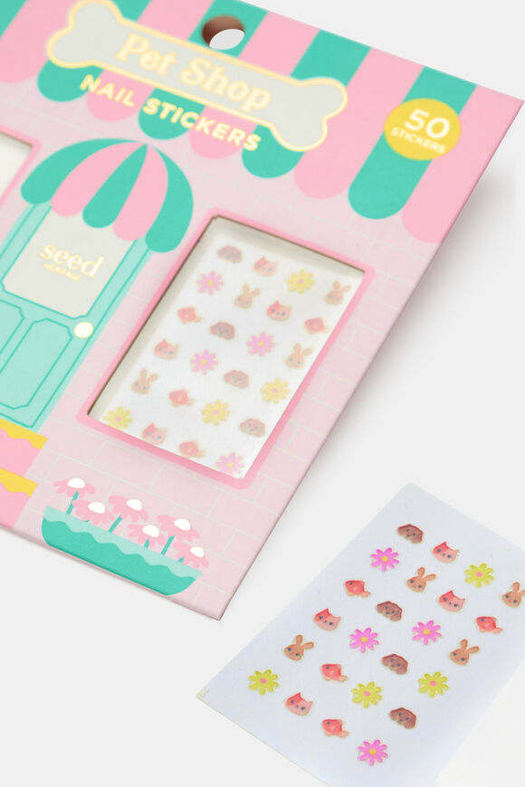Pet Shop Nail Stickers  Multi  hi-res