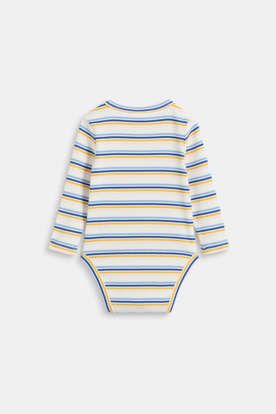 Stripe Rib Bodysuit  Multi