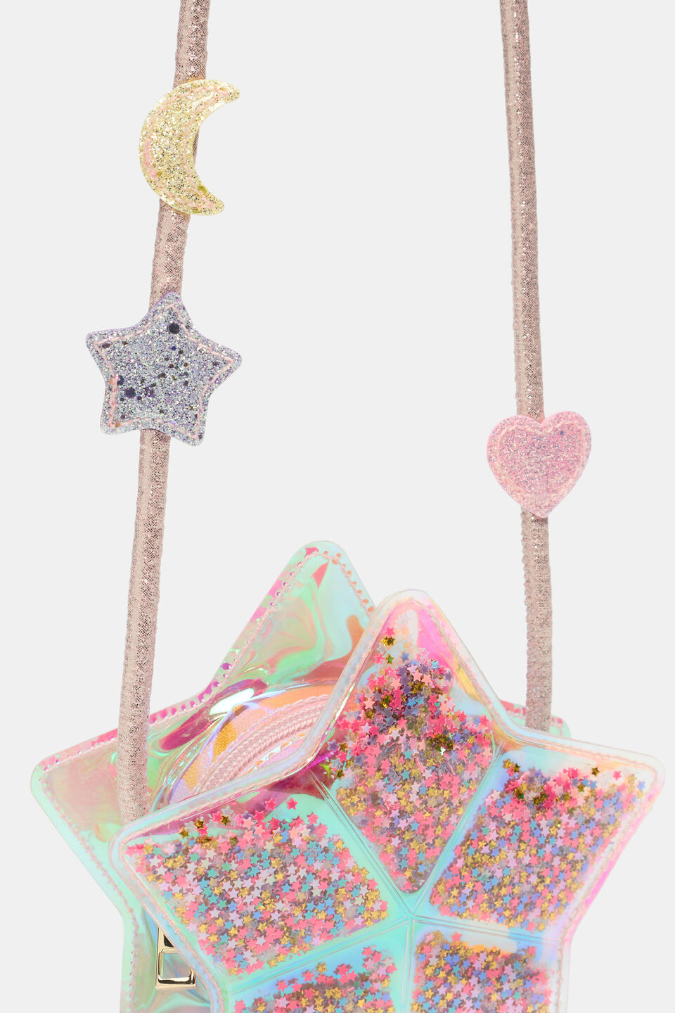 Tiny Star Confetti Bag  Pink Lemonade