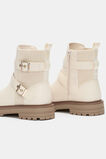 Rib Biker Boot  Classic Cream  hi-res