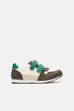 Retro Colourblock Jogger  Jungle Green Multi  hi-res