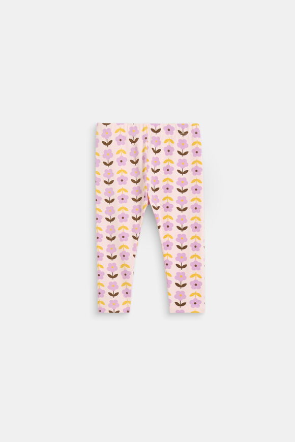 Floral Legging  Pink Lemonade  hi-res