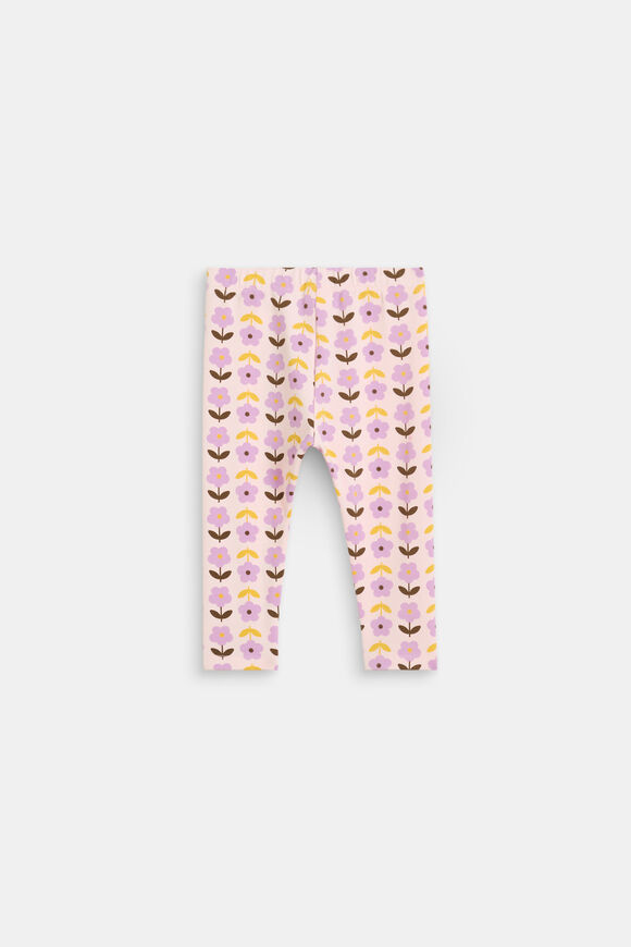 Floral Legging  Pink Lemonade  hi-res