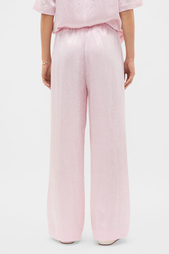 Crinkled Satin Elasticated Pant  Primrose  hi-res