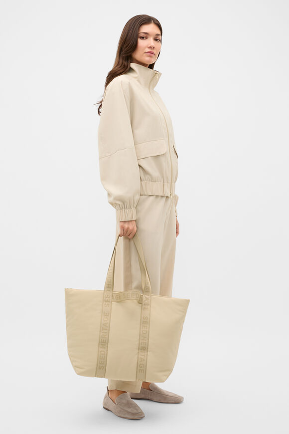 Seed Weekend Tote  Cashew Cream  hi-res