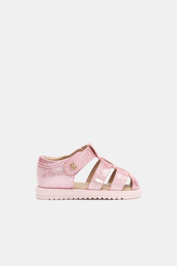 Classic Cage Sandal  Candy Pink Glitter  hi-res